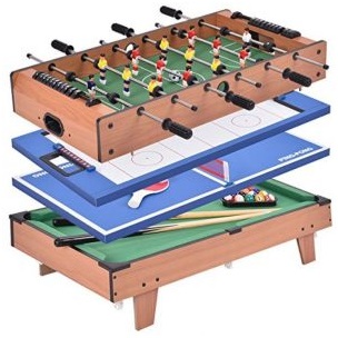 Foosball Table Buying Guide 2021 - Multi-game or combination foosball table